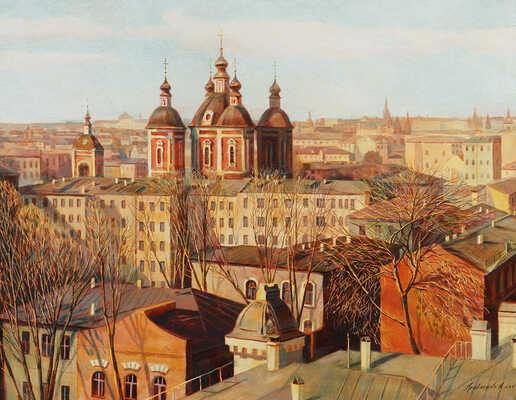 Кравченко Алексей Юрьевич. Вид на Климентовский переулок